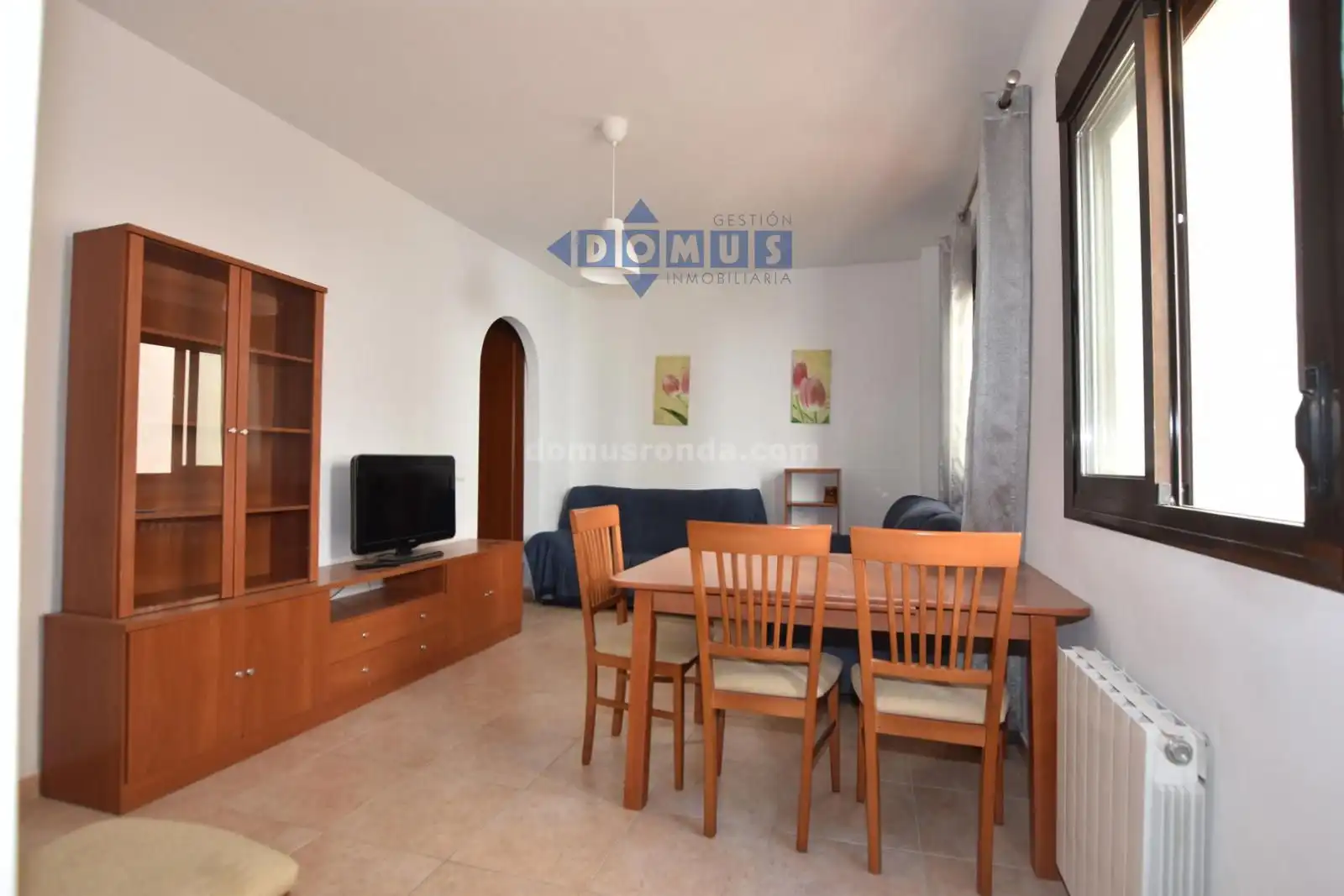 Wohnzimmer von Wohnung zur Miete in Ronda mit Heizung und Möbliert