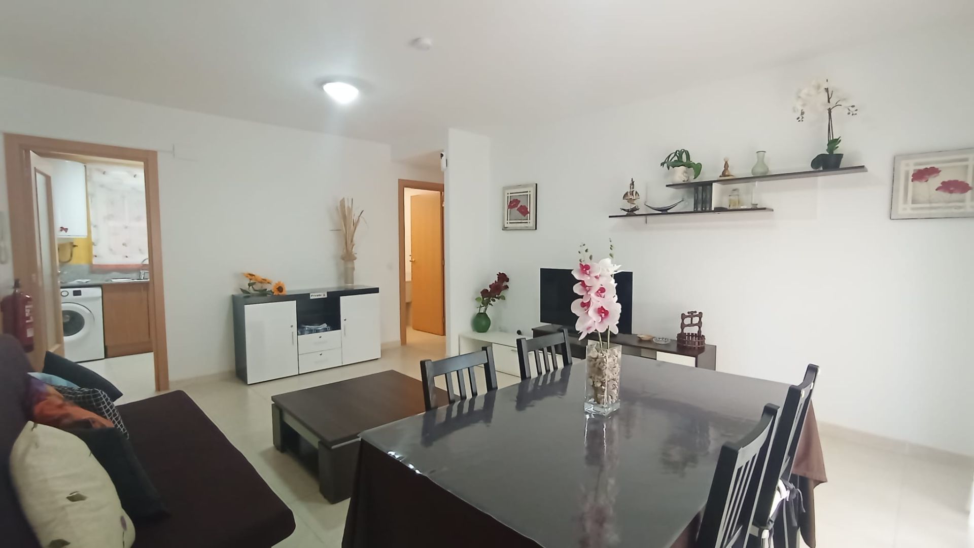 Living room of Apartment to rent in Camarles  with Air Conditioner, Heating and Terrace