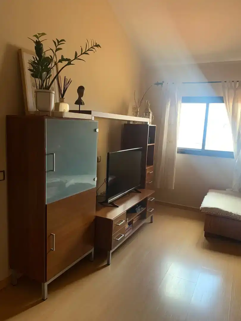 Sala d'estar de Pis de lloguer en Telde amb Parquet i Moblat