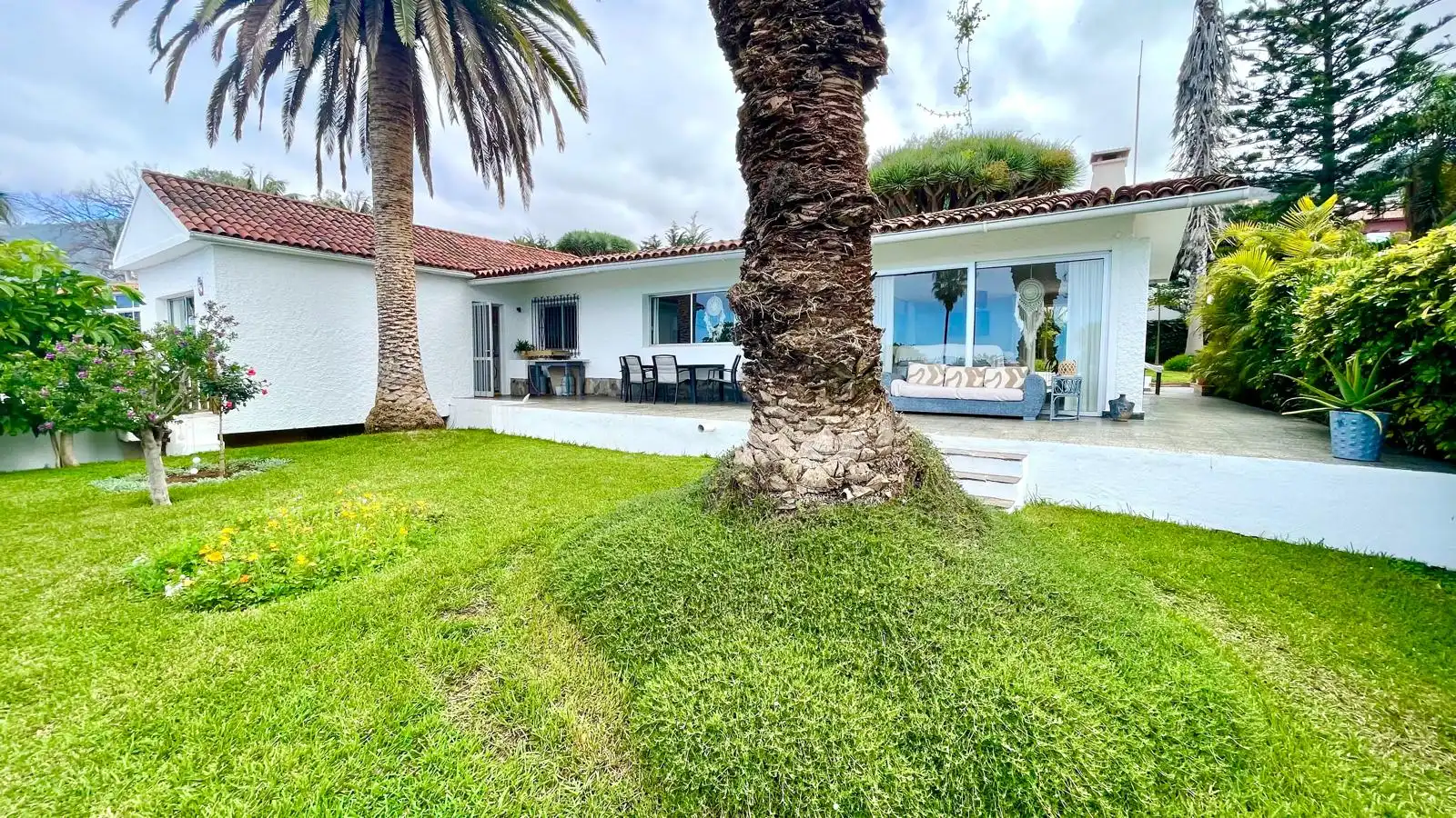 Garden of Houses for sale in La Orotava  with Private garden, Terrace and Furnished