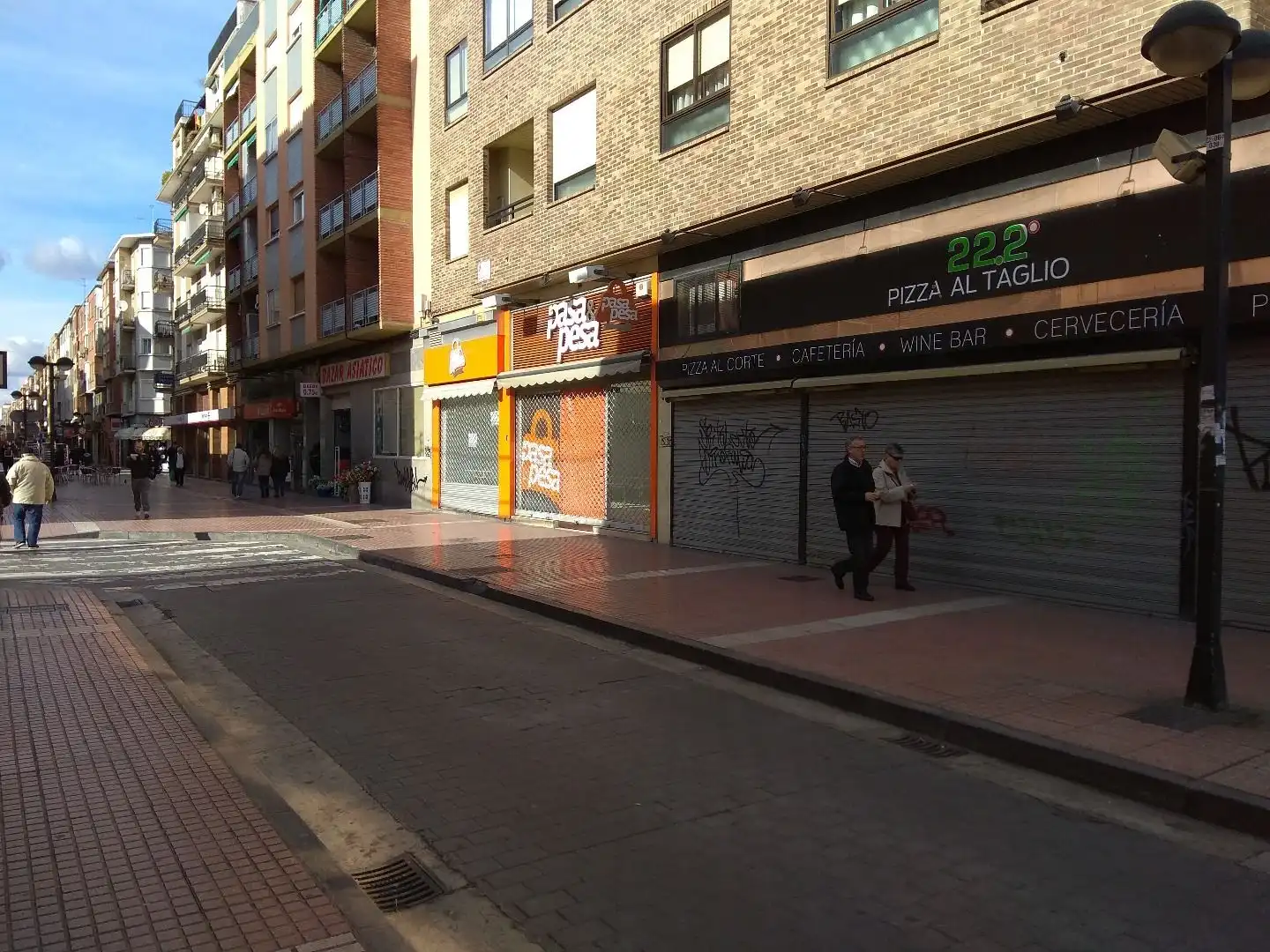 Vista exterior de Local de lloguer en Zaragoza