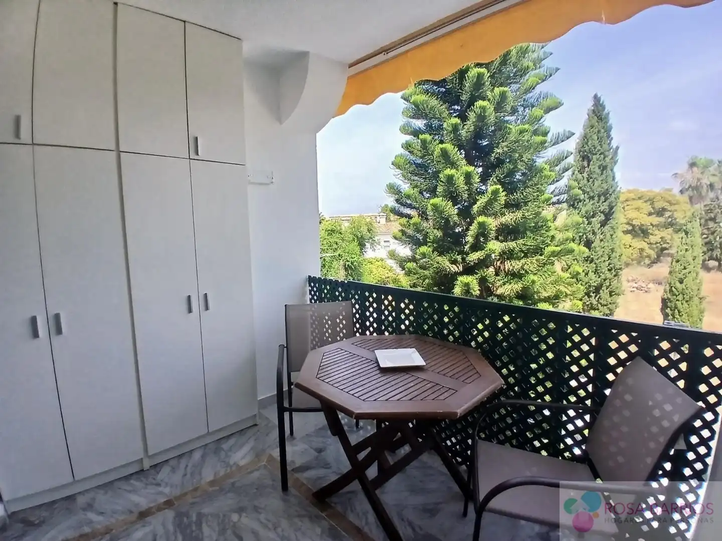 Balcony of Flat for rent in Marbella  with Terrace, Furnished and Community pool