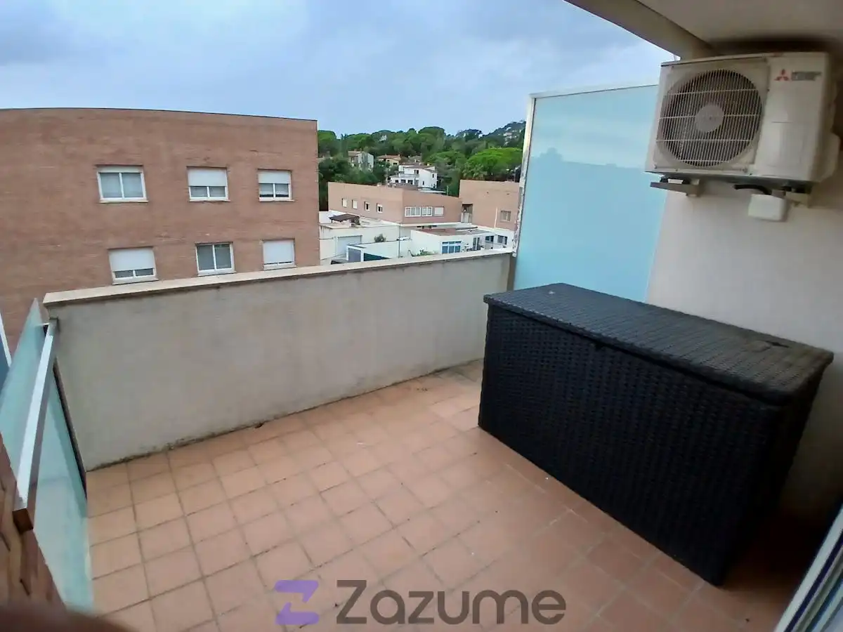 Balcony of Flat for rent in Calonge i Sant Antoni  with Air Conditioner, Heating and Oven