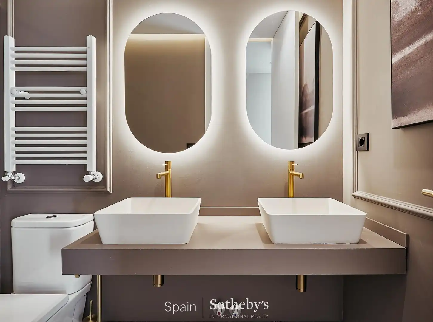 Badezimmer von Wohnungen zum Verkauf in Madrid mit Klimaanlage, Heizung und Terrasse