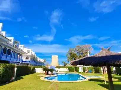 Vista exterior de Dúplex de lloguer en Dénia amb Piscina i Moblat