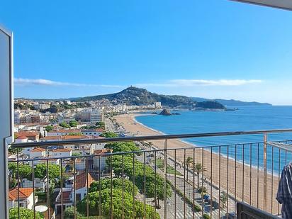 Bedroom of Flat for sale in Blanes  with Air Conditioner, Terrace and Balcony