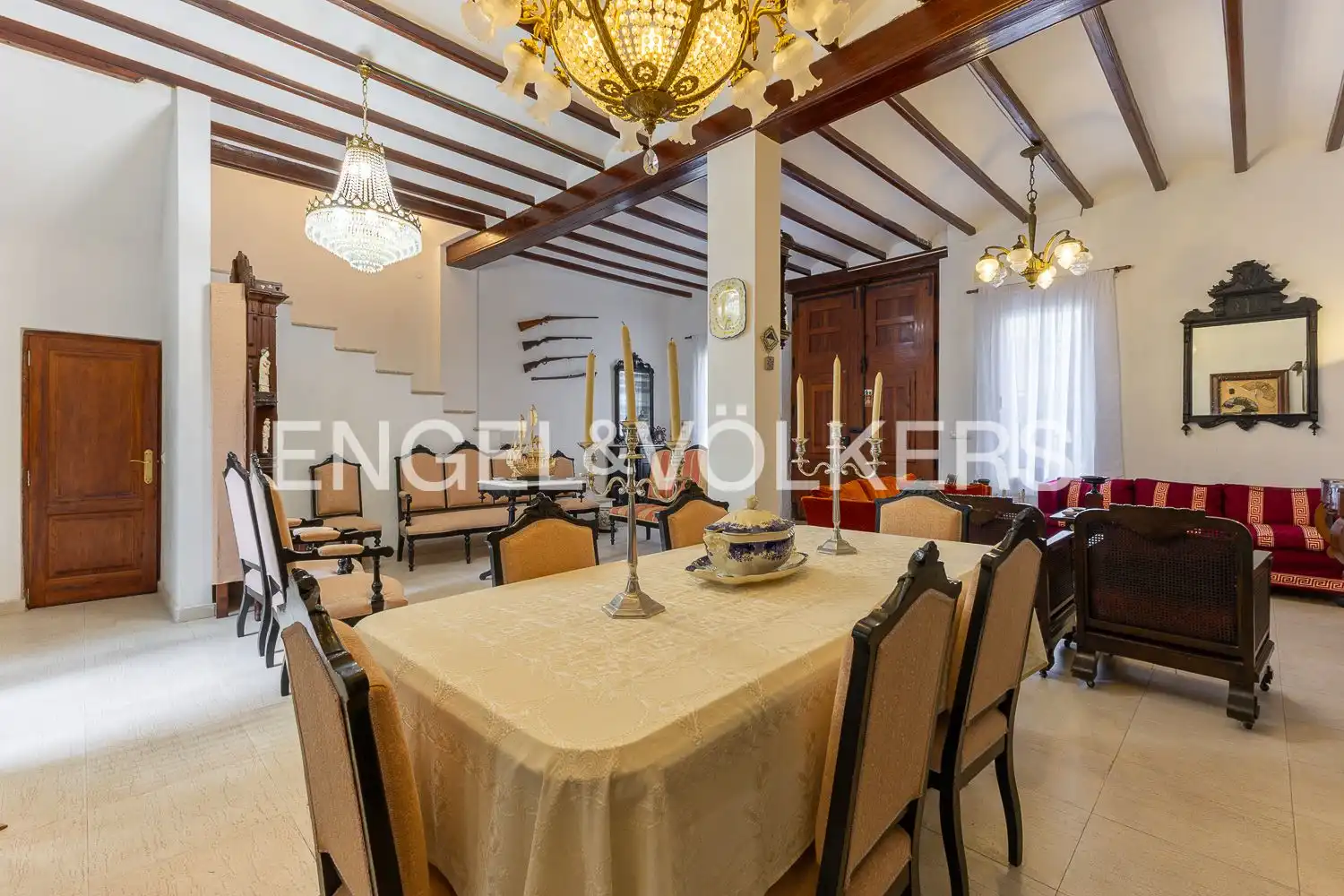 Comedor de Casa o chalet en venta en Almoines con Calefacción, Trastero y Amueblado