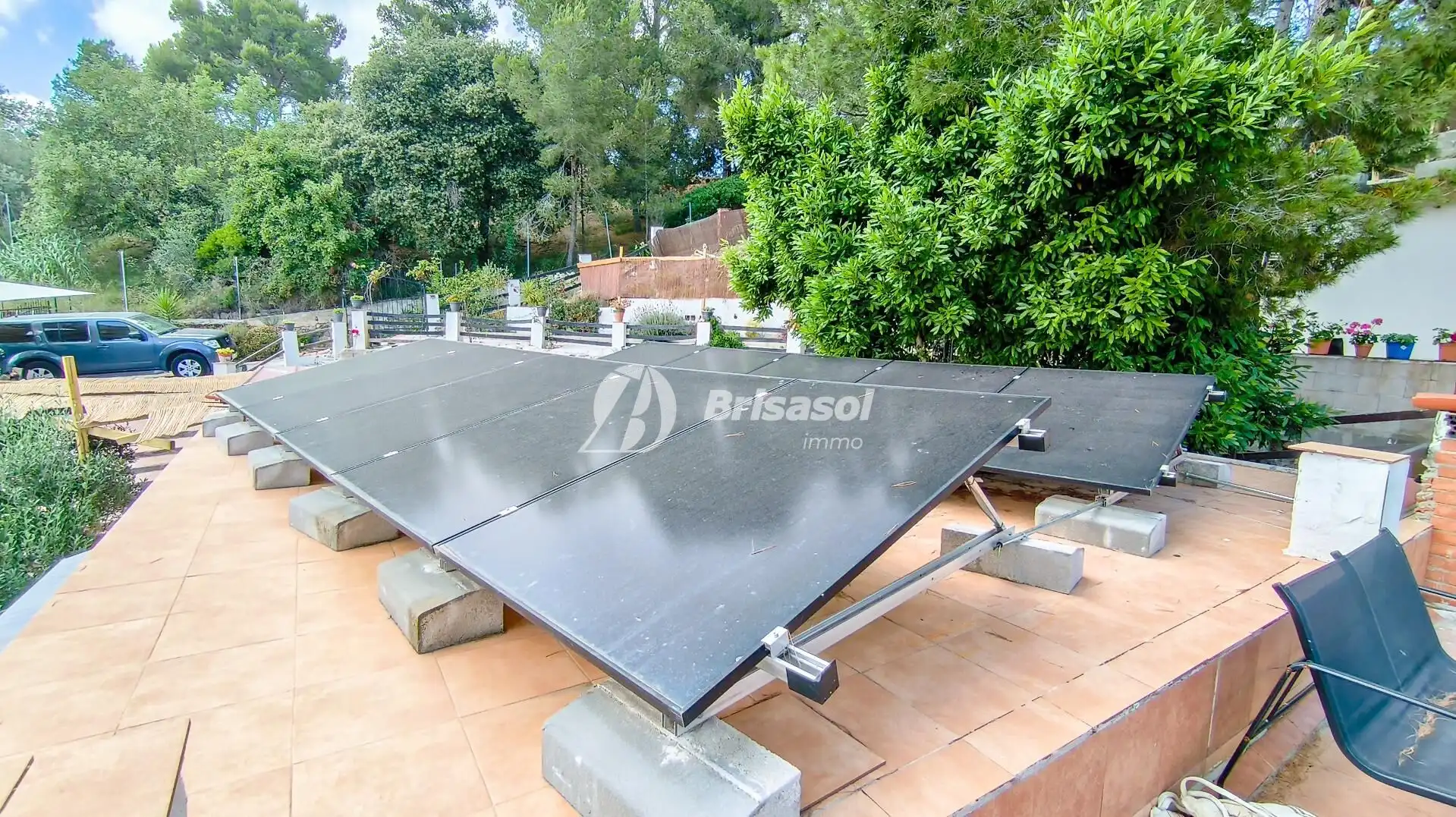 Terrassa de Casa o xalet en venda en Almoster amb Aire condicionat, Jardí privat i Terrassa