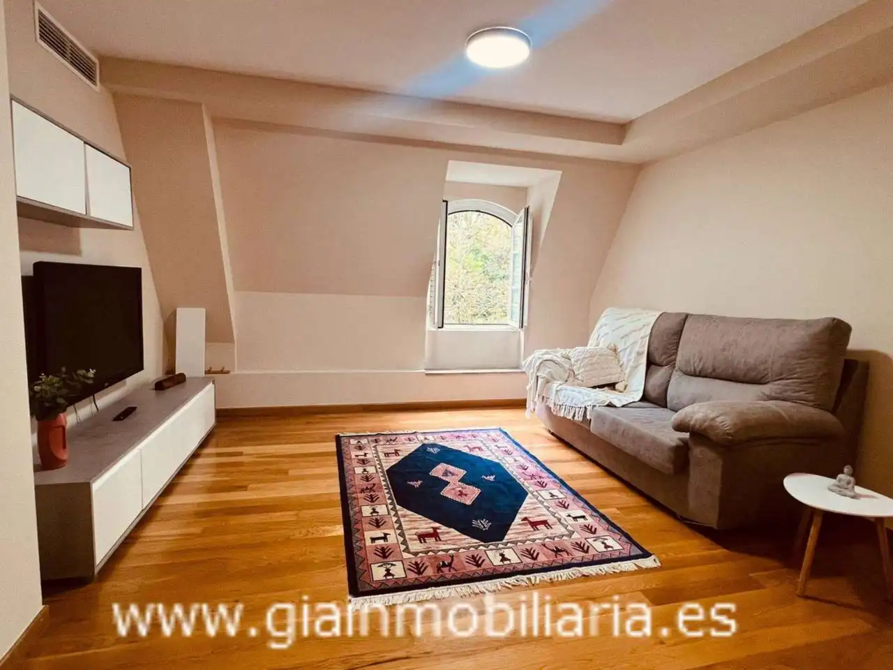 Sala de estar de Dúplex en venta en Mondariz-Balneario con Aire acondicionado, Calefacción y Parquet