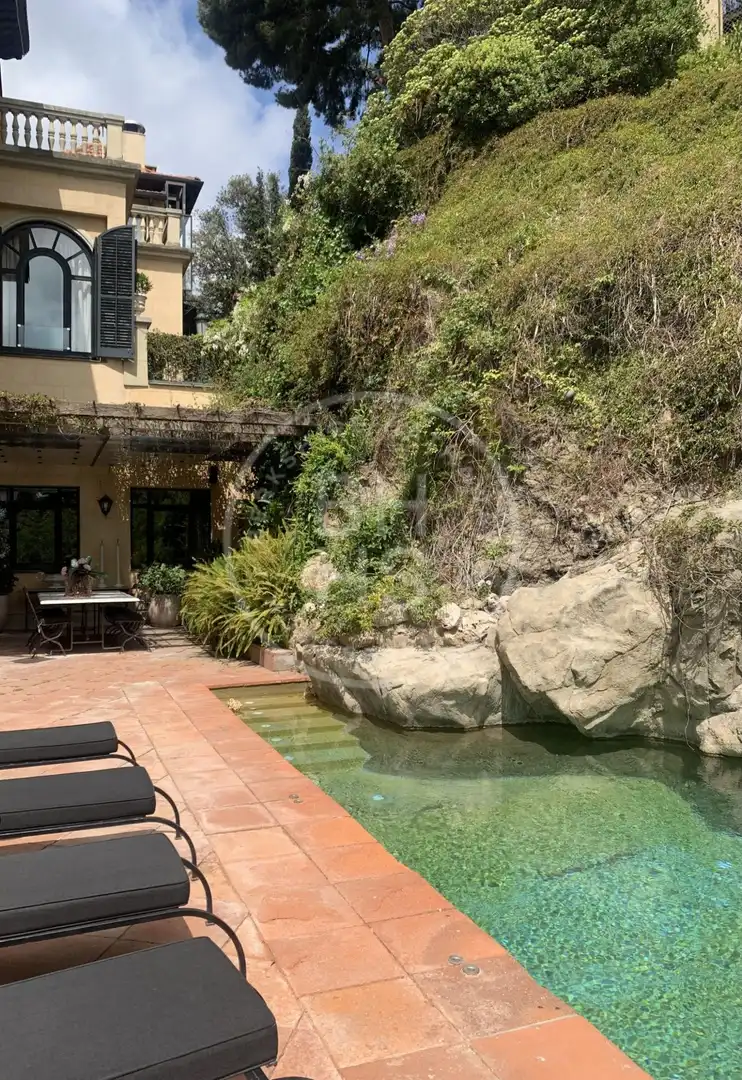 Garden of Houses for sale in Barcelona  with Air Conditioner, Heating and Terrace