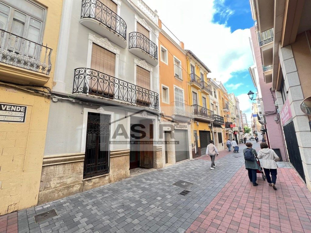 Vista exterior de Casa o xalet en venda en Alzira
