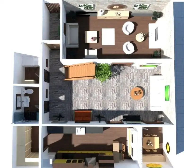 Casa adosada en venta en Teror con Parquet, Terraza y Amueblado