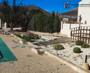 Jardí de Casa o xalet de lloguer en Cartagena amb Aire condicionat, Jardí privat i Piscina