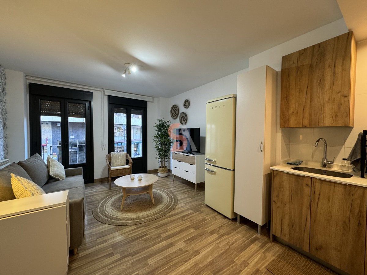 Living room of Flat to rent in Valladolid Capital  with Heating, Furnished and Balcony