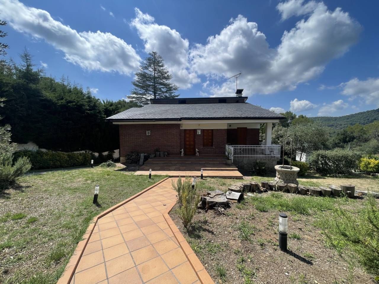 Vista exterior de Casa o chalet de alquiler en Matadepera con Calefacción, Jardín privado y Terraza