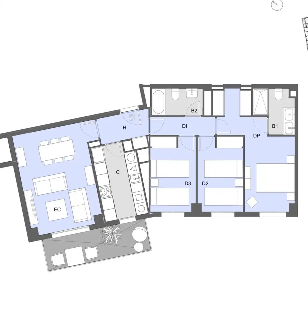 Piso en venta en Dos Hermanas con Aire acondicionado, Terraza y Trastero