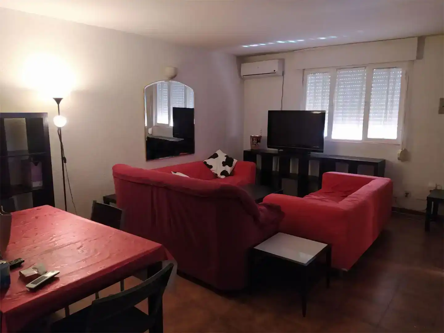 Wohnzimmer von Wohnung zur Miete in Montequinto mit Klimaanlage, Schwimmbad und Möbliert