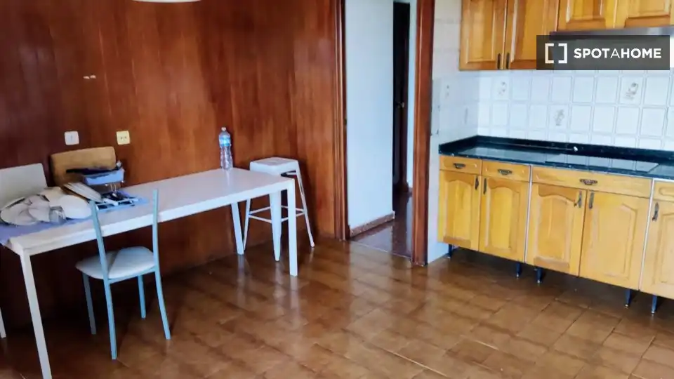 Cocina de Piso para compartir en Murcia con Aire acondicionado, Terraza y Amueblado