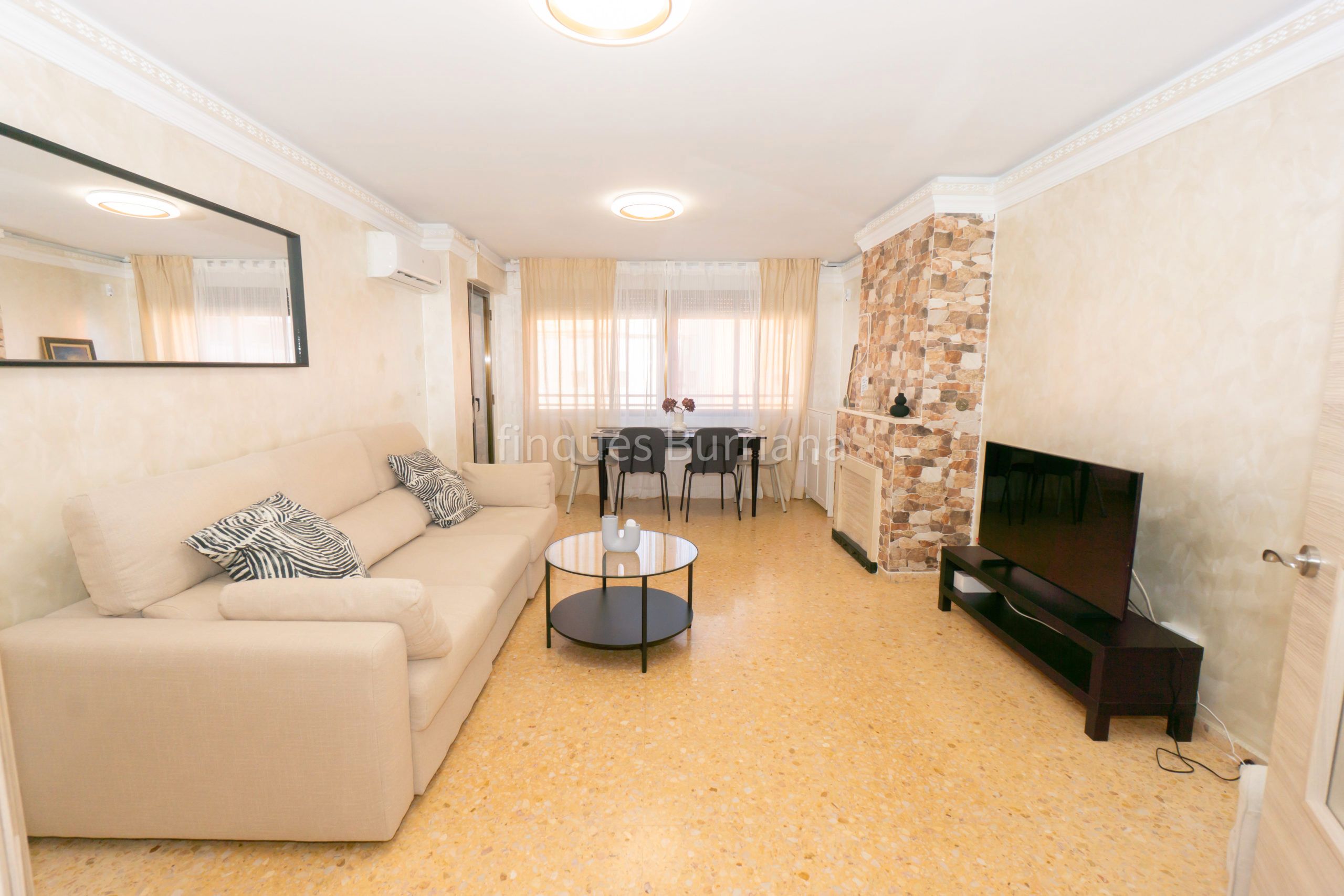 Sala de estar de Piso en venta en Burriana / Borriana