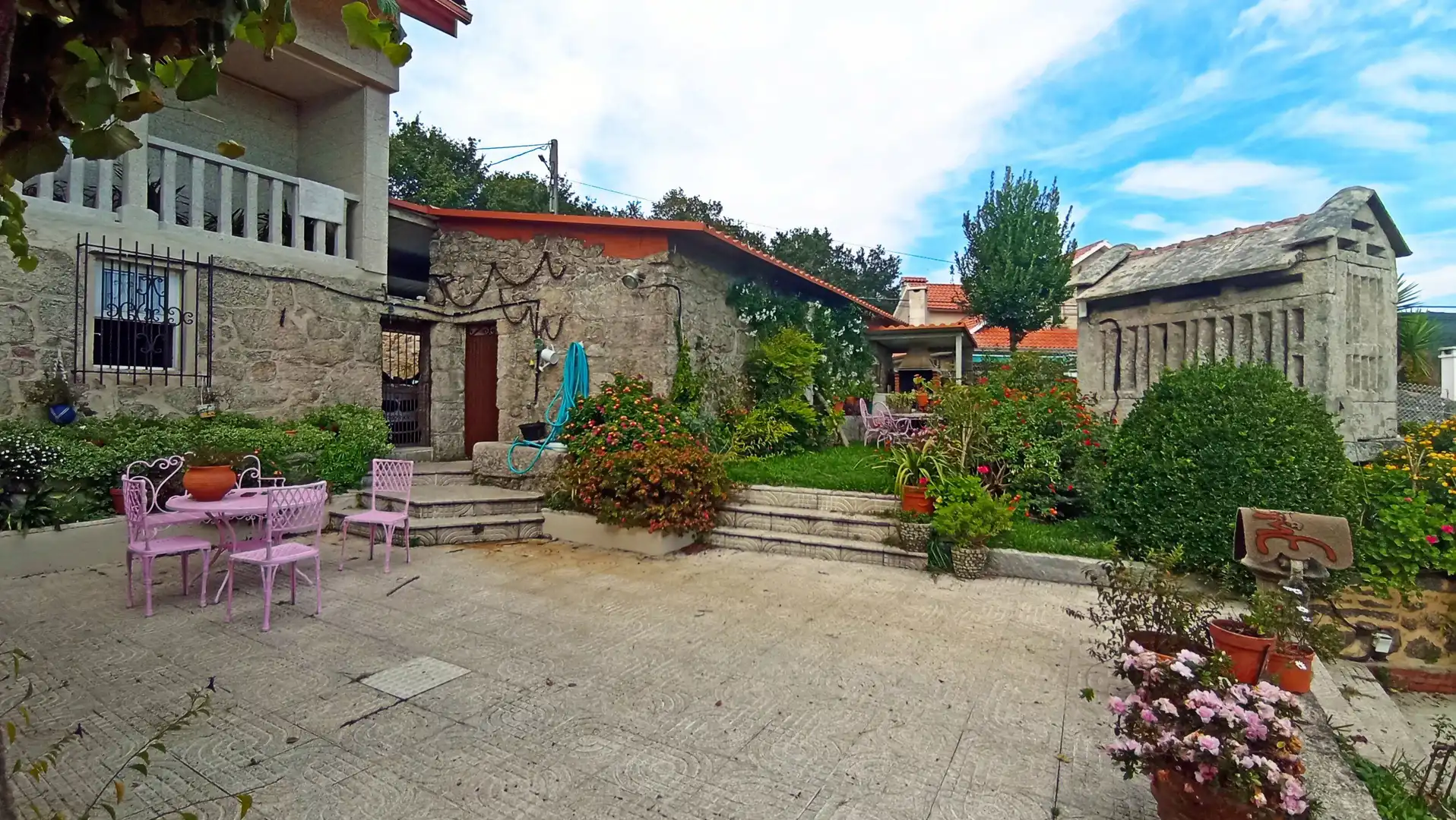 Jardín de Casa o chalet en venta en Ponte Caldelas con Calefacción, Jardín privado y Parquet