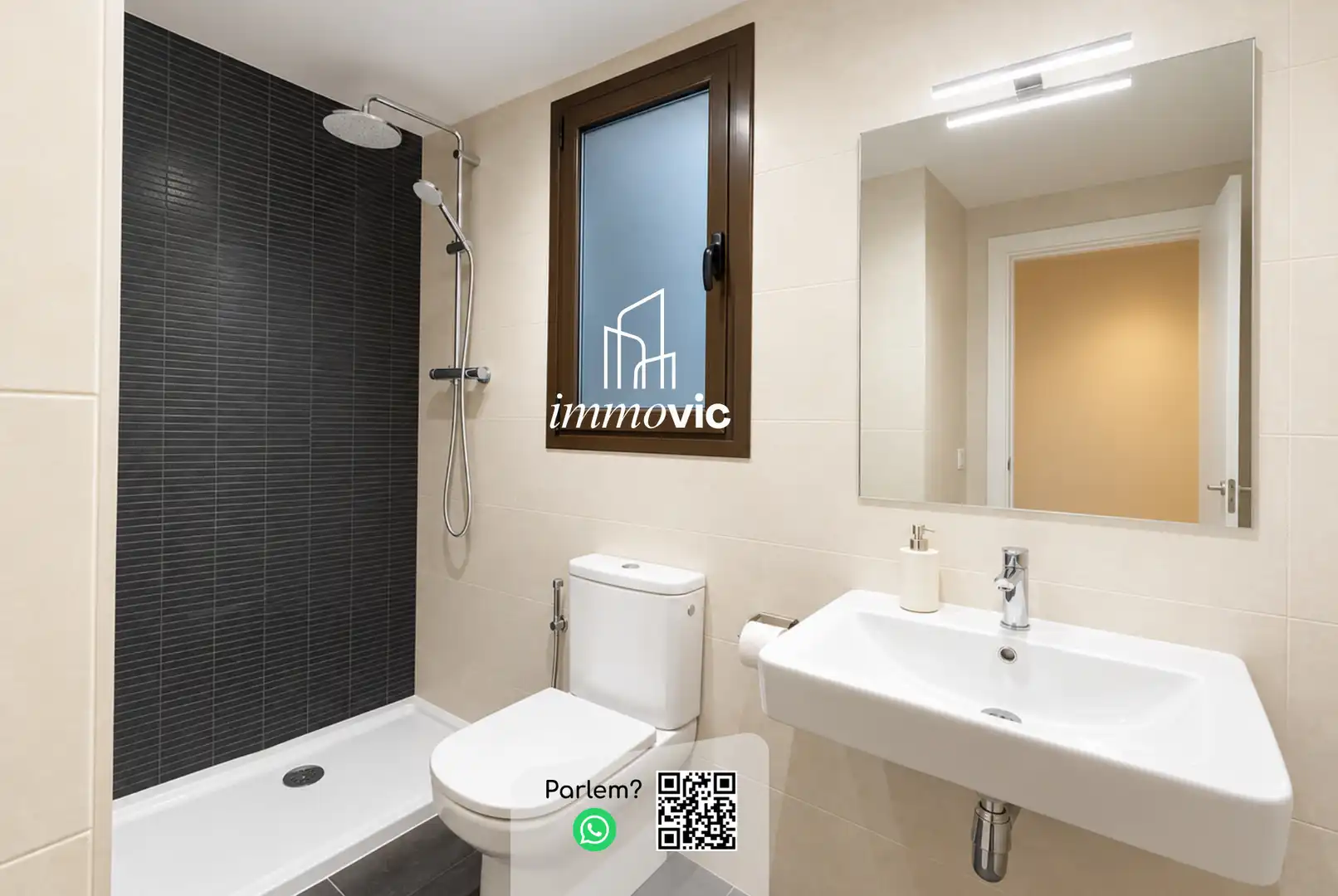 Badezimmer von Wohnung zum Verkauf in Sant Jaume de Llierca, Girona