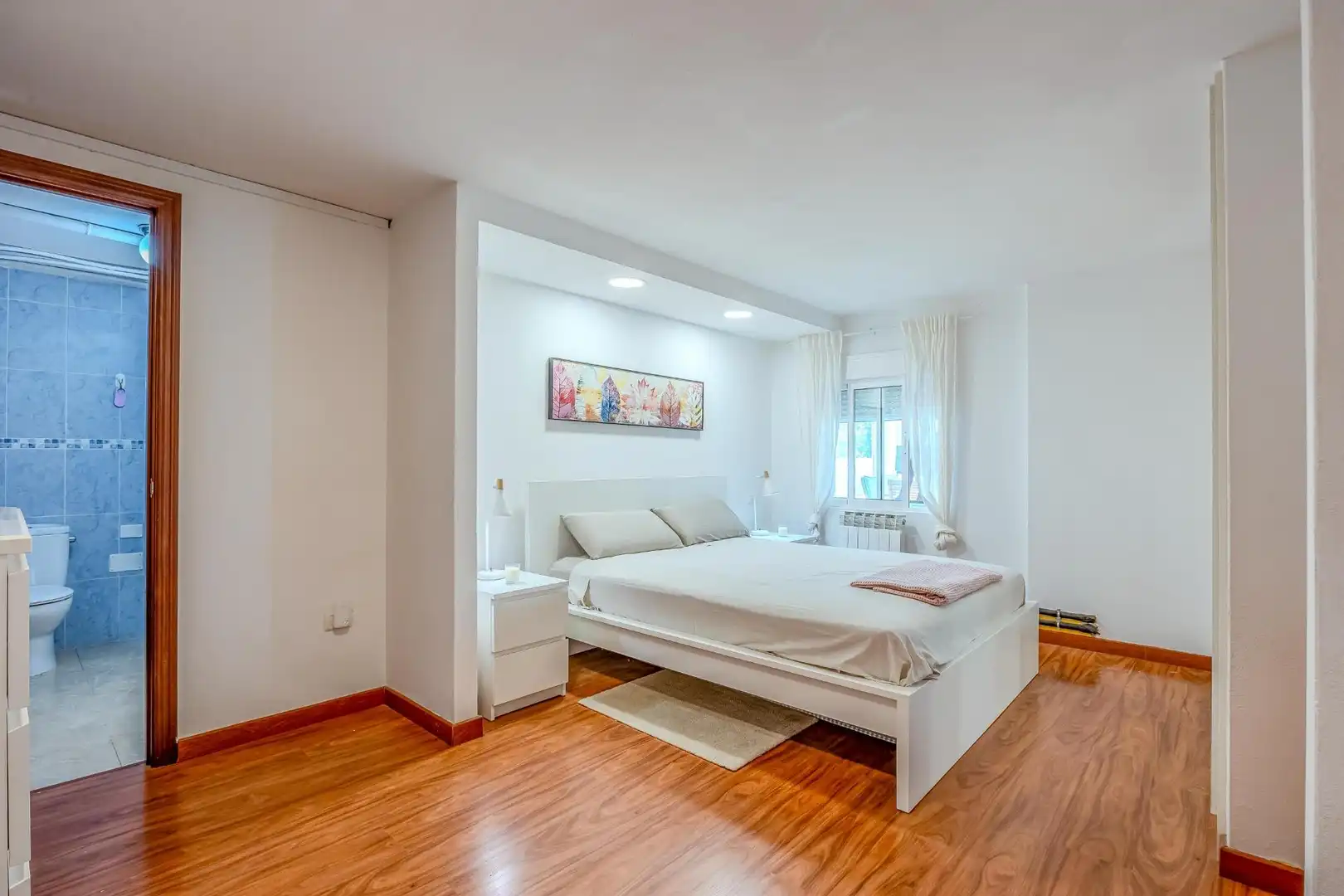 Schlafzimmer von Haus oder Chalet zum Verkauf in Valsequillo de Gran Canaria mit Klimaanlage, Heizung und Privatgarten