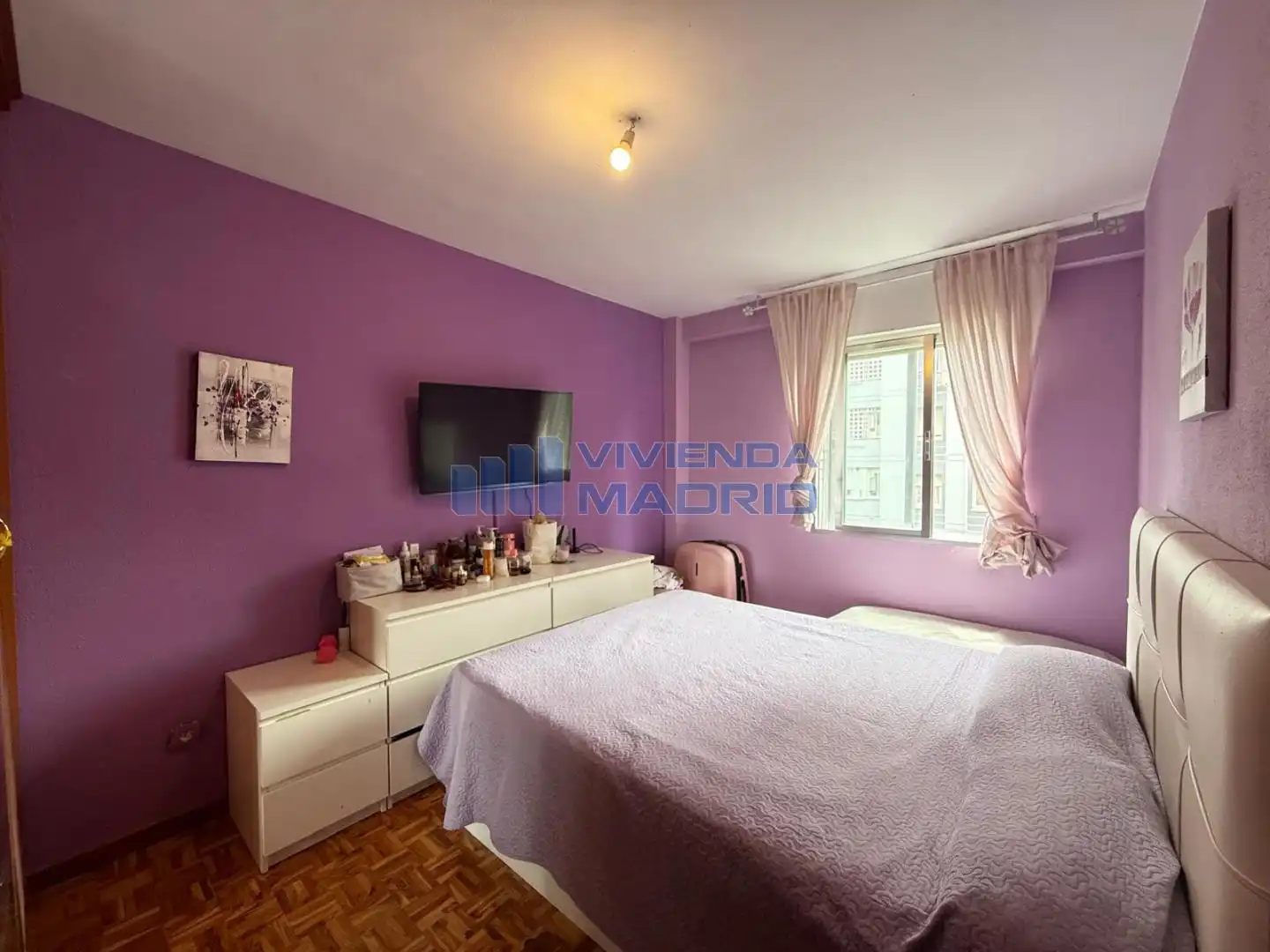 Schlafzimmer von Wohnung zum Verkauf in Móstoles mit Klimaanlage, Terrasse und Abstellraum