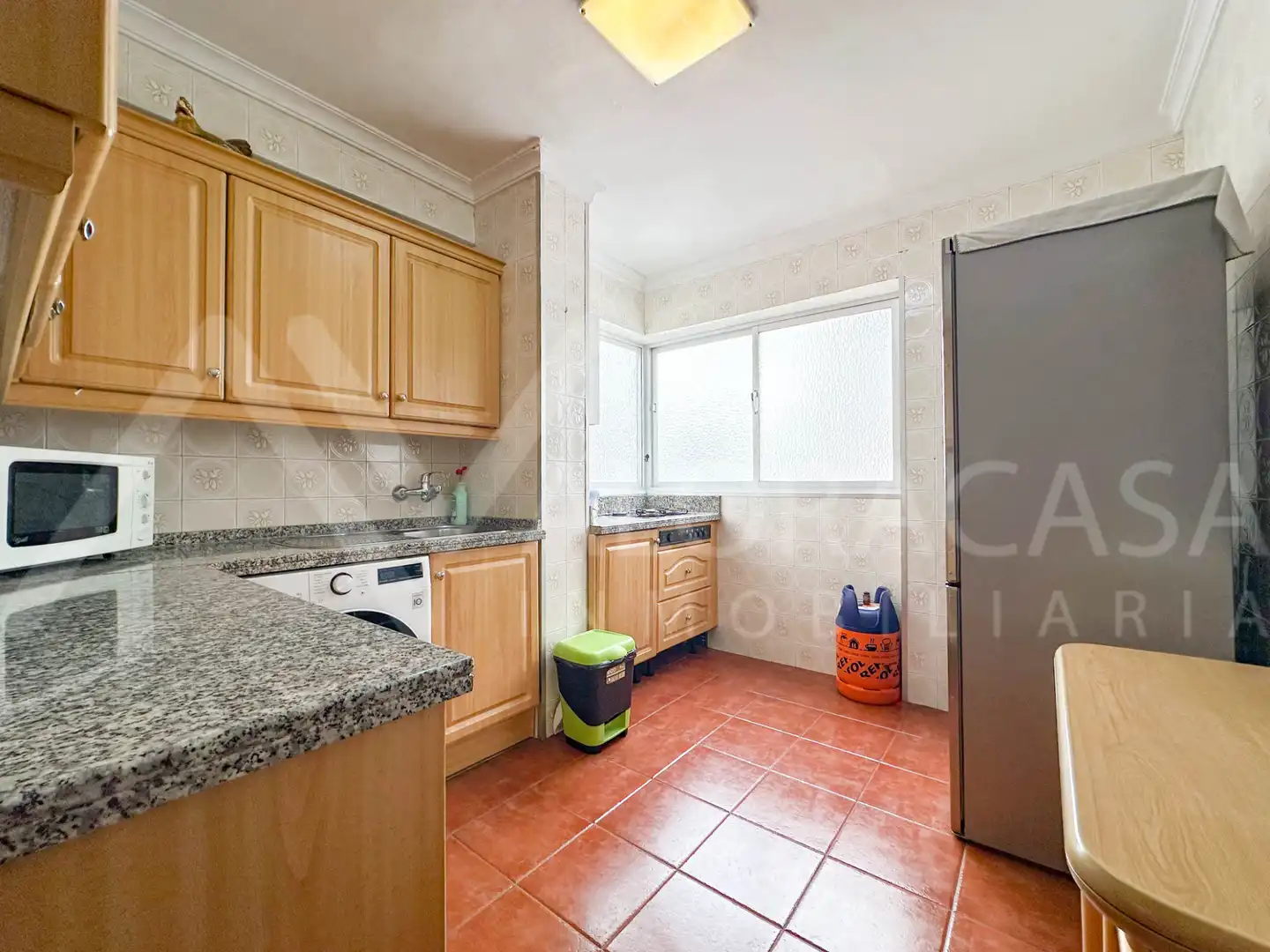 Kitchen of Flat for sale in Málaga  with Air Conditioner, Terrace and Furnished