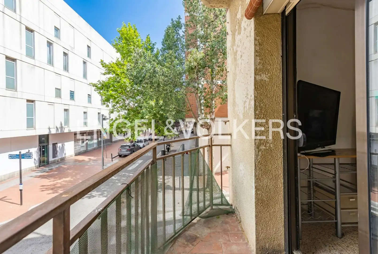 Vista exterior de Piso en venta en Barcelona con Calefacción y Terraza