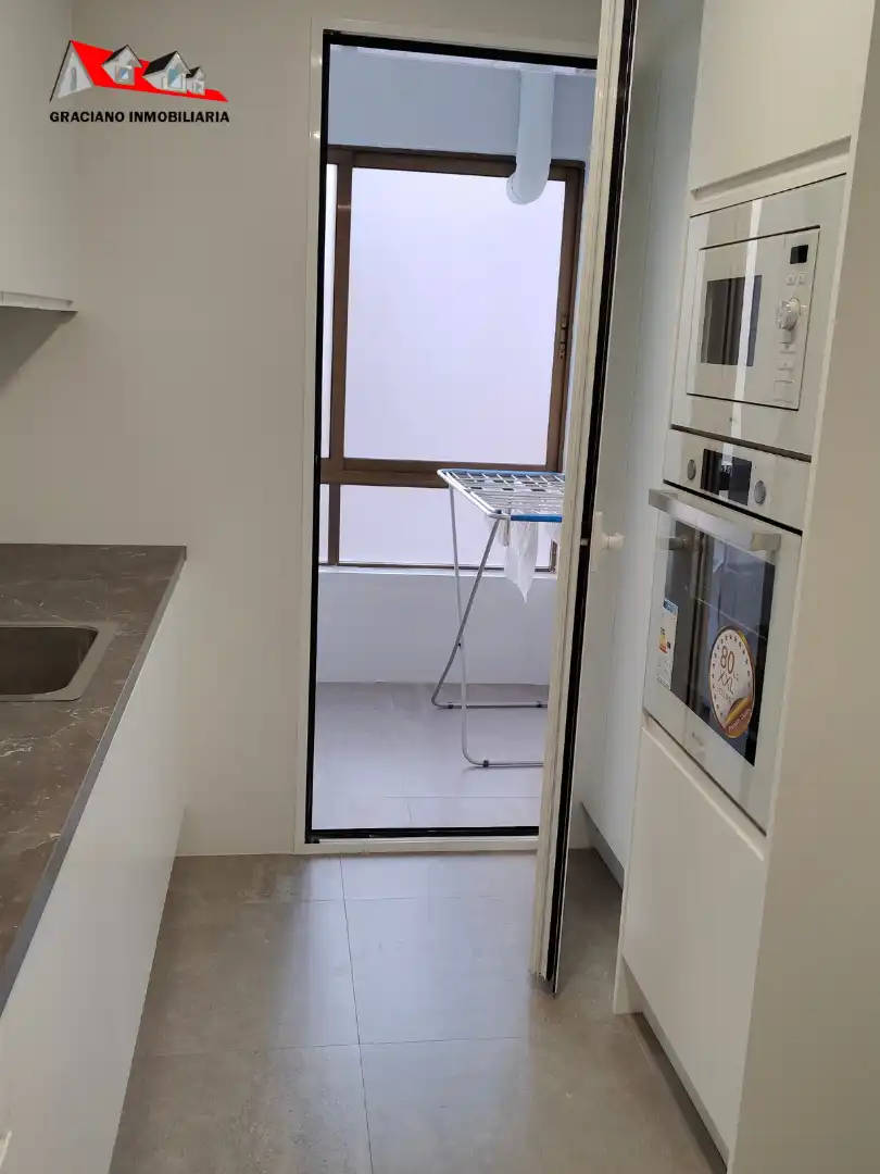 Küche von Wohnung zur Miete in Albacete mit Klimaanlage, Heizung und Möbliert