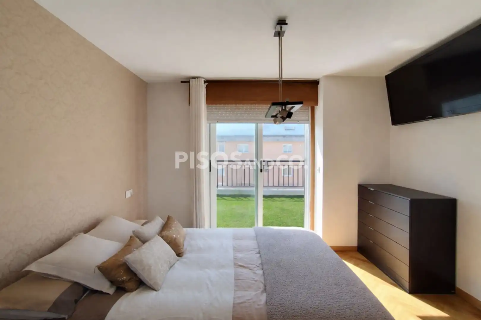 Bedroom of Flat for sale in A Coruña Capital   with Heating, Terrace and Storage room
