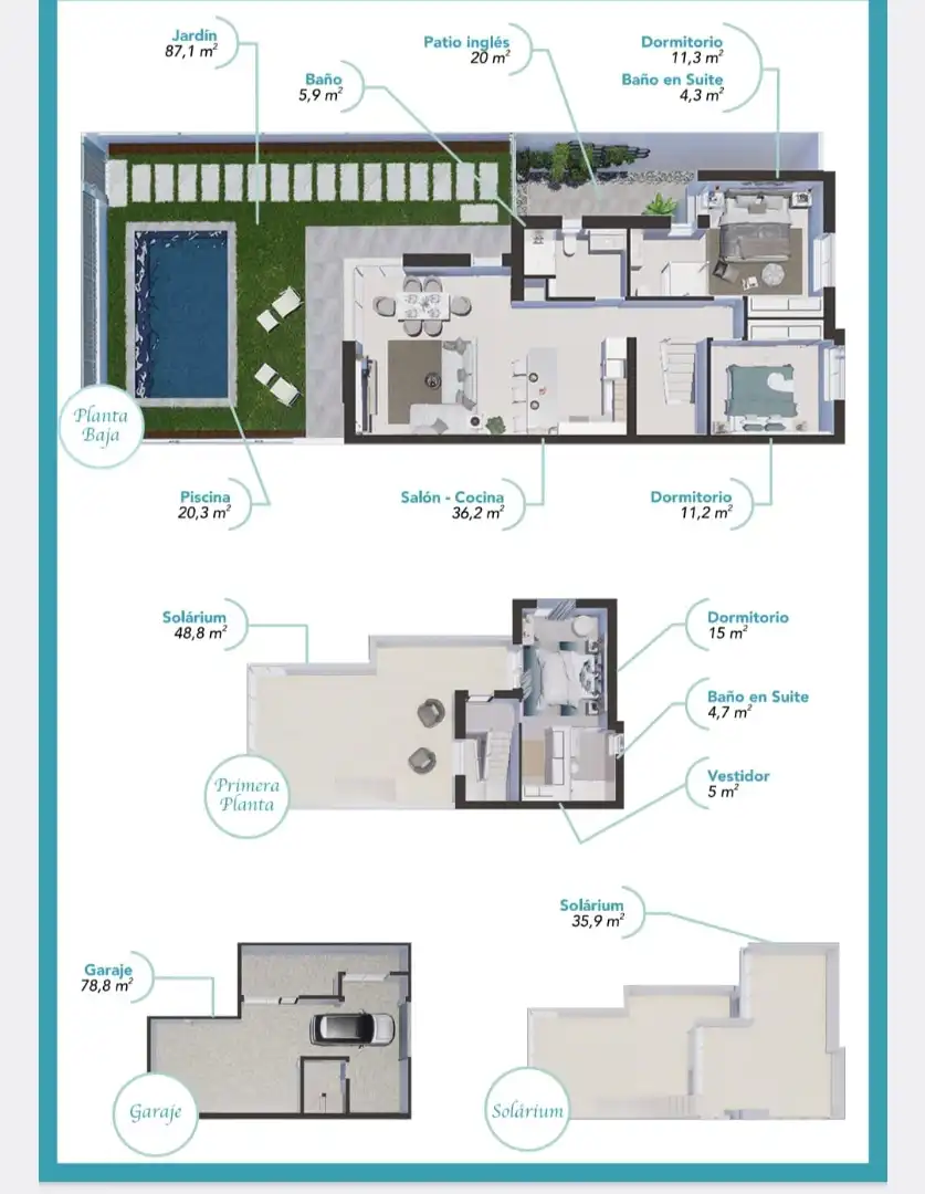 House with terrace for sale in Calle 21 3, imagen 23