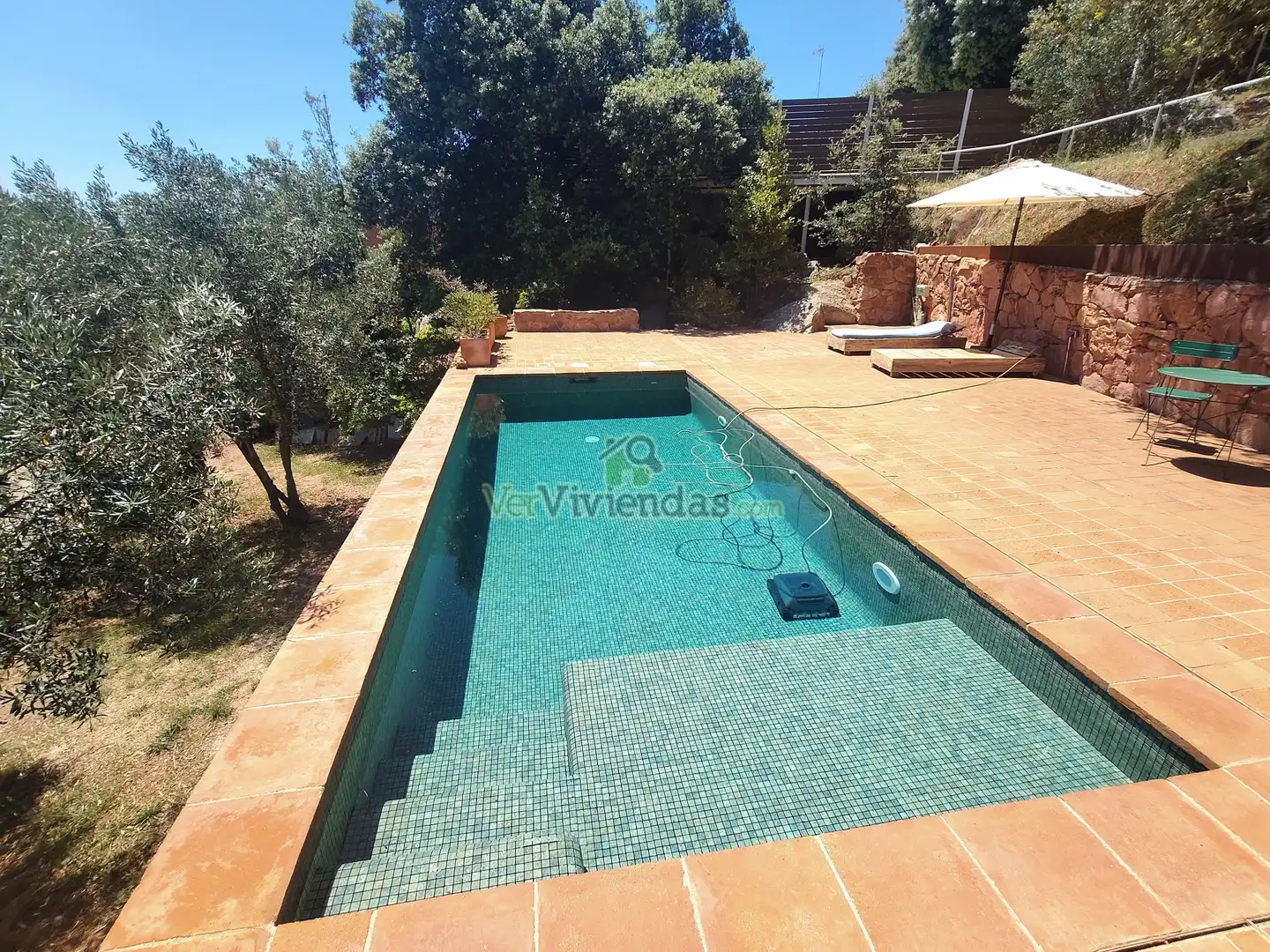 Piscina de Casa o xalet en venda en Castellar del Vallès amb Calefacció, Jardí privat i Parquet