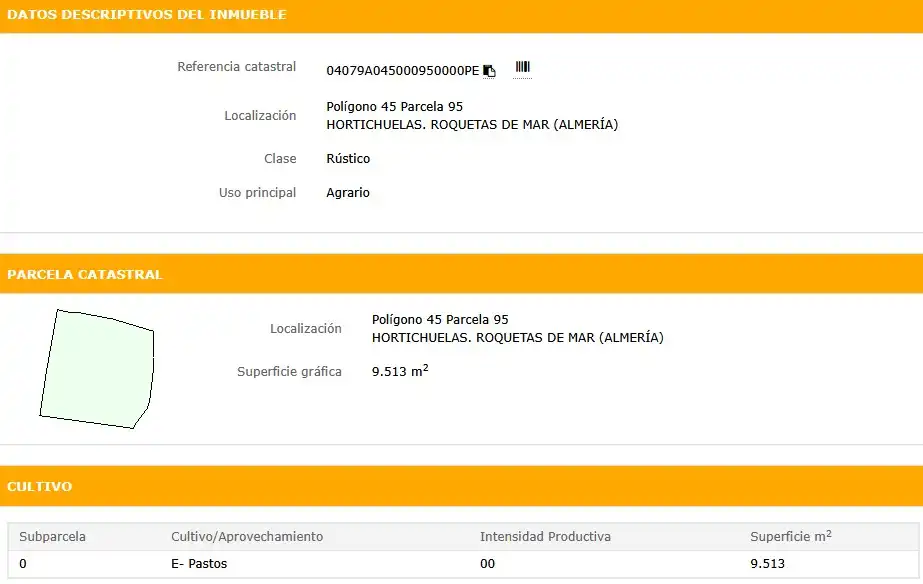 Terrain rustique à vendre à El Parador de las Hortichuelas, imagen 3