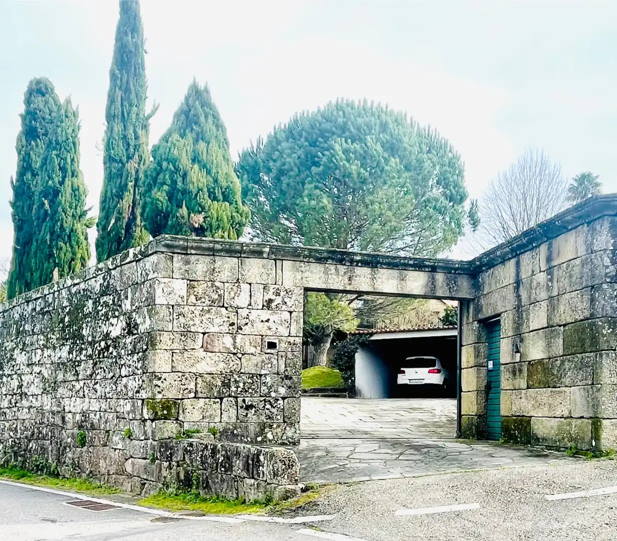 Vista exterior de Finca rústica en venta en Soutomaior con Calefacción, Jardín privado y Terraza