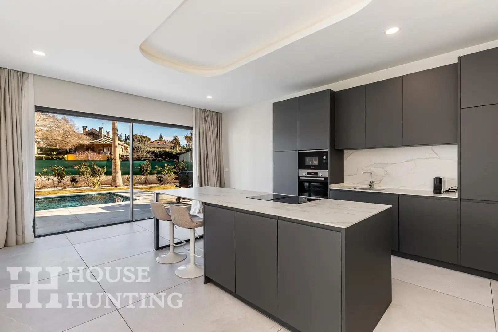 Cocina de Casa o chalet en venta en Galapagar con Calefacción