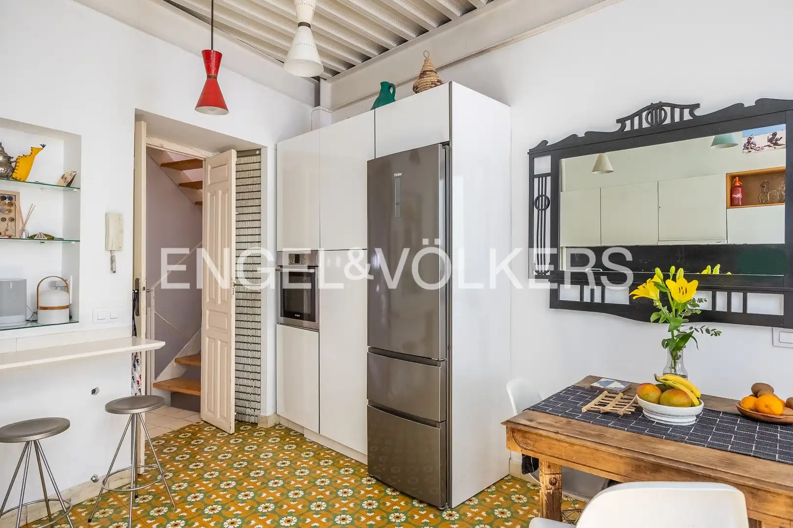 Cocina de Casa o chalet en venta en Sevilla con Aire acondicionado, Calefacción y Jardín privado