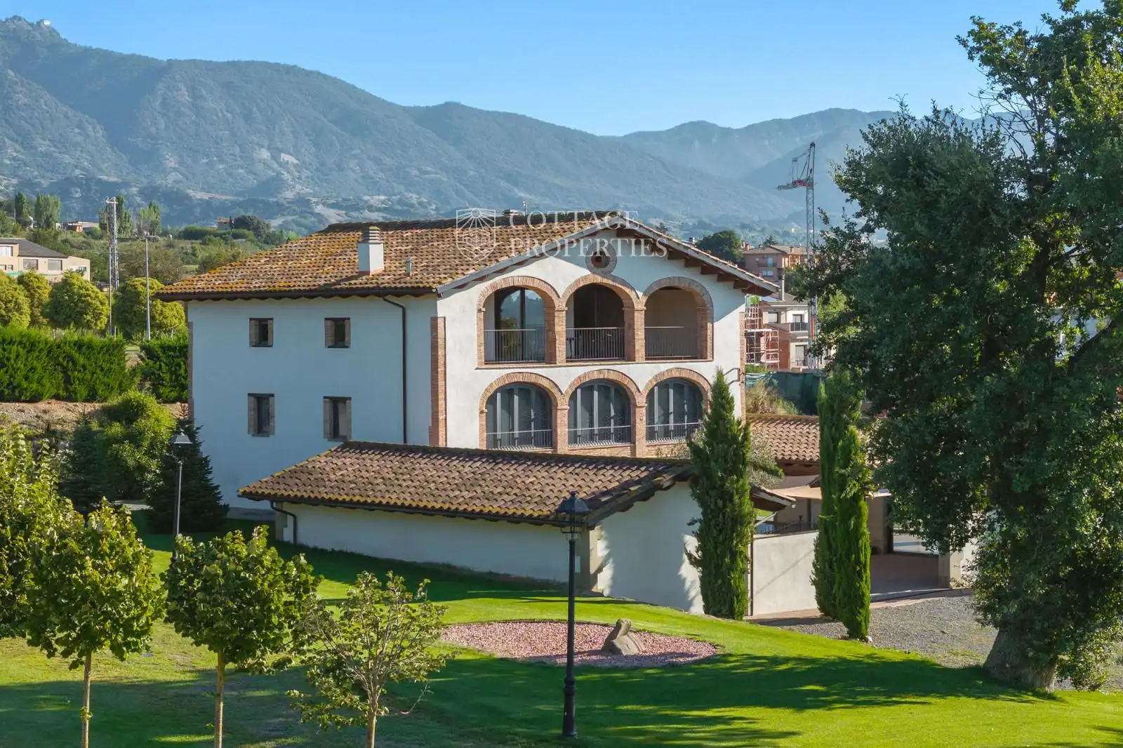 Vista exterior de Finca rústica en venta en Torelló con Terraza y Amueblado