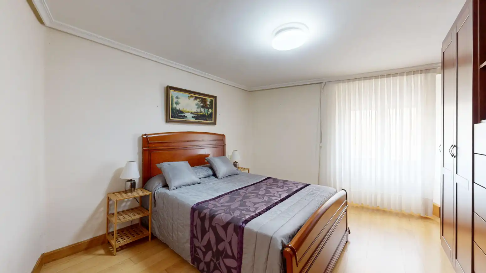 Schlafzimmer von Wohnung zum Verkauf in Tafalla mit Heizung, Abstellraum und Balkon