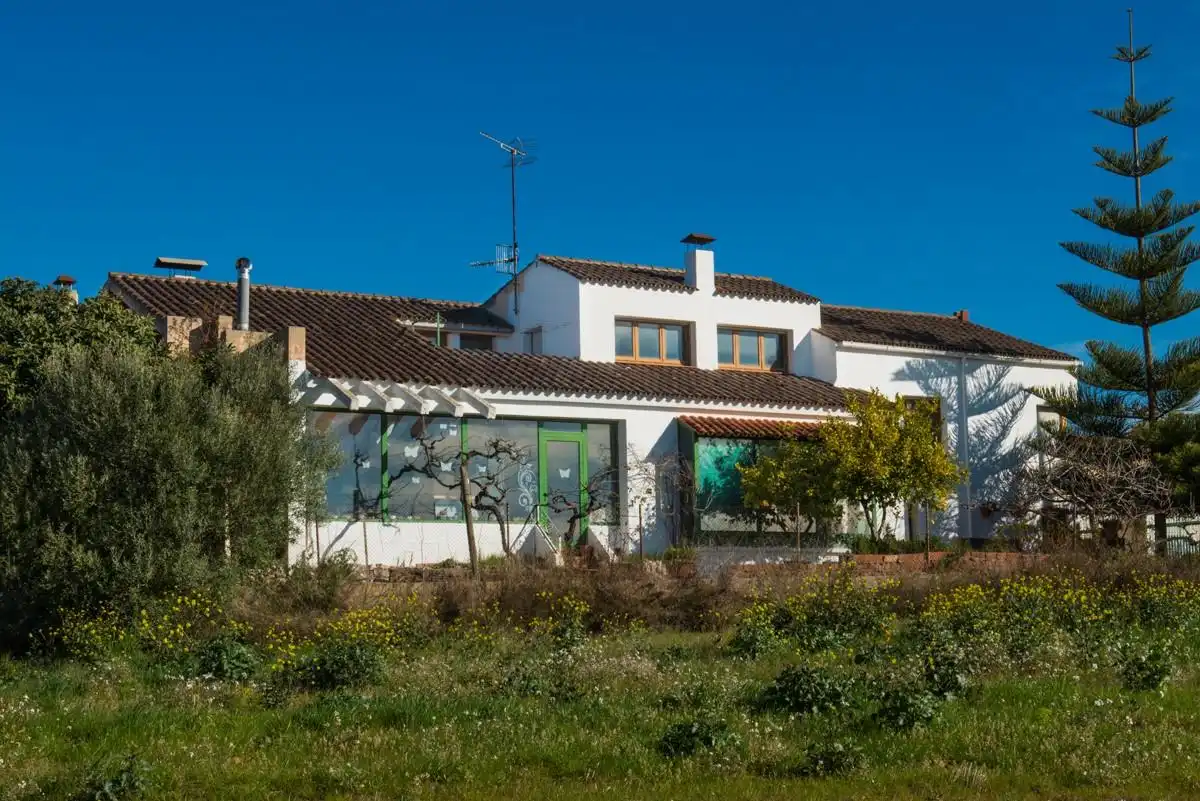Vista exterior de Casa o chalet en venta en Sant Cugat Sesgarrigues con Calefacción, Jardín privado y Terraza
