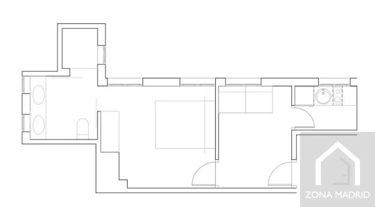 Wohnung zum Verkauf in De Mesonero Romanos, Sol