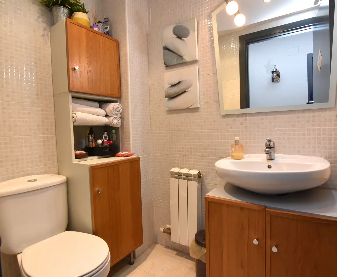 Baño de Casa adosada en venta en Calella con Aire acondicionado, Calefacción y Jardín privado