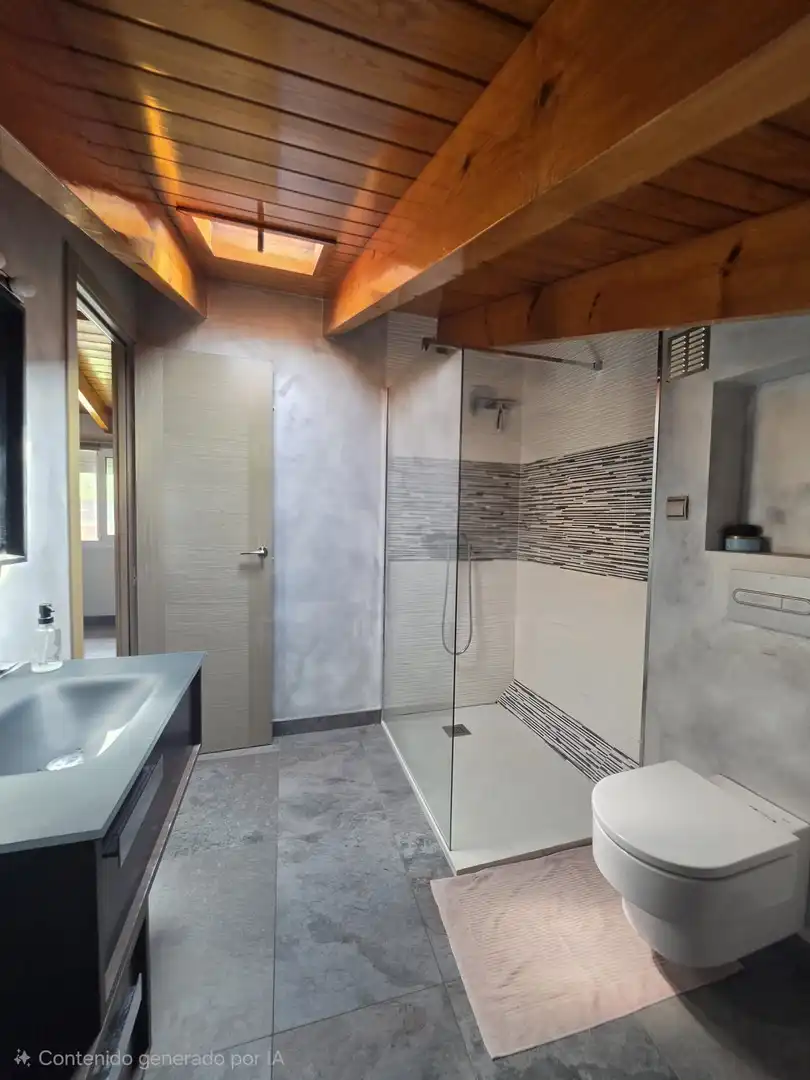 Bathroom of Duplexes for sale in Sant Joan de Vilatorrada  with Air Conditioner and Terrace