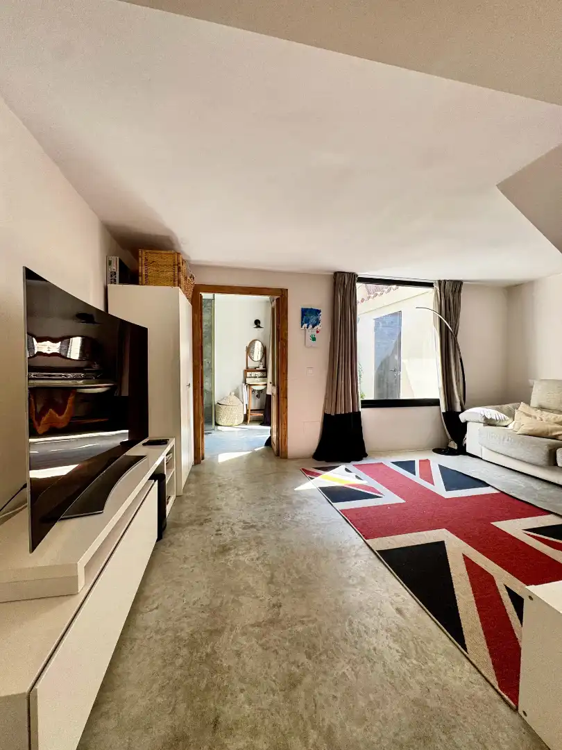 Sala d'estar de Casa o xalet de lloguer en Madrid amb Aire condicionat, Calefacció i Jardí privat