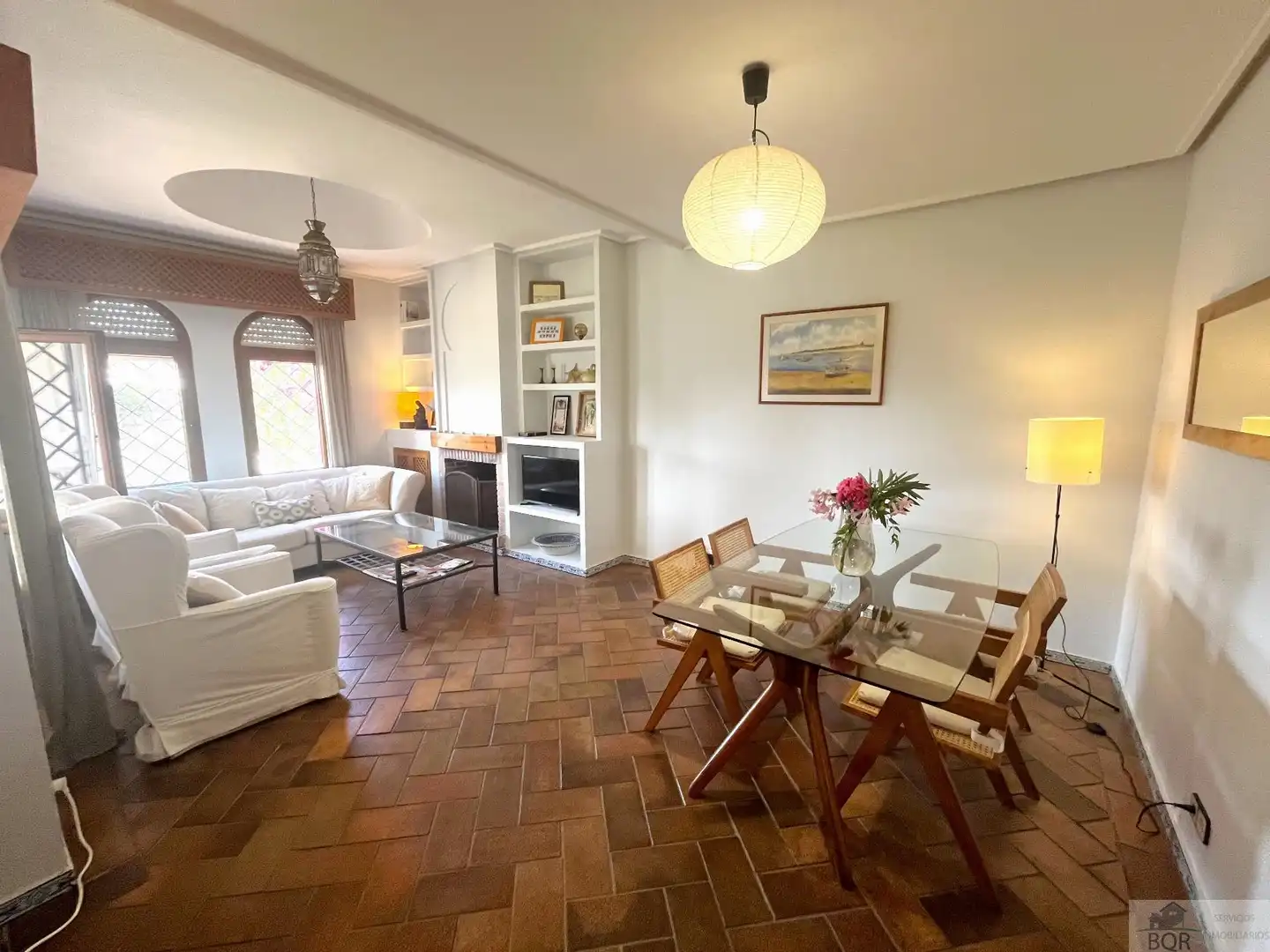 Sala de estar de Casa o chalet de alquiler en El Puerto de Santa María con Aire acondicionado, Calefacción y Terraza