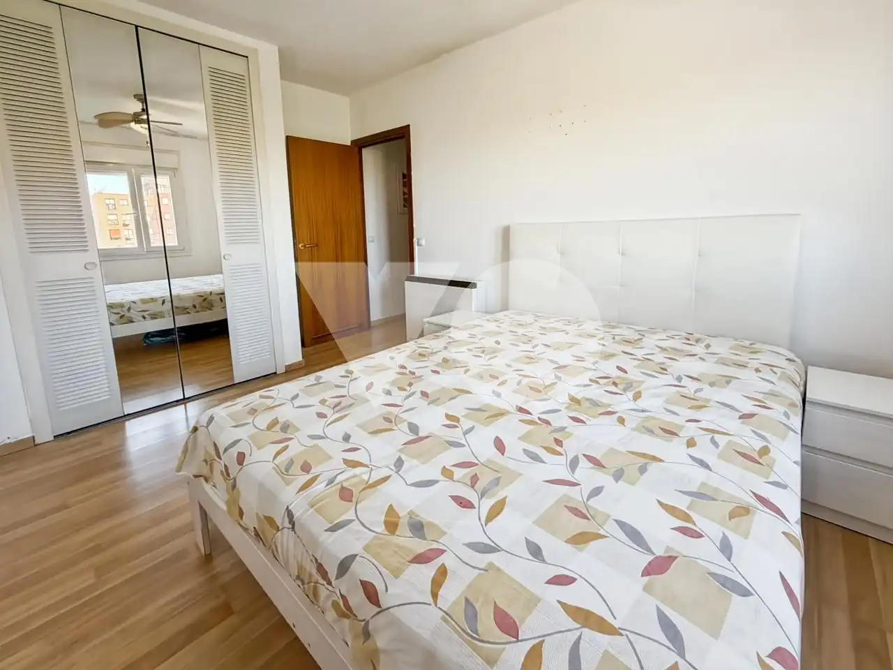 Bedroom of Flat for rent in Madrid  with Air Conditioner, Heating and Terrace