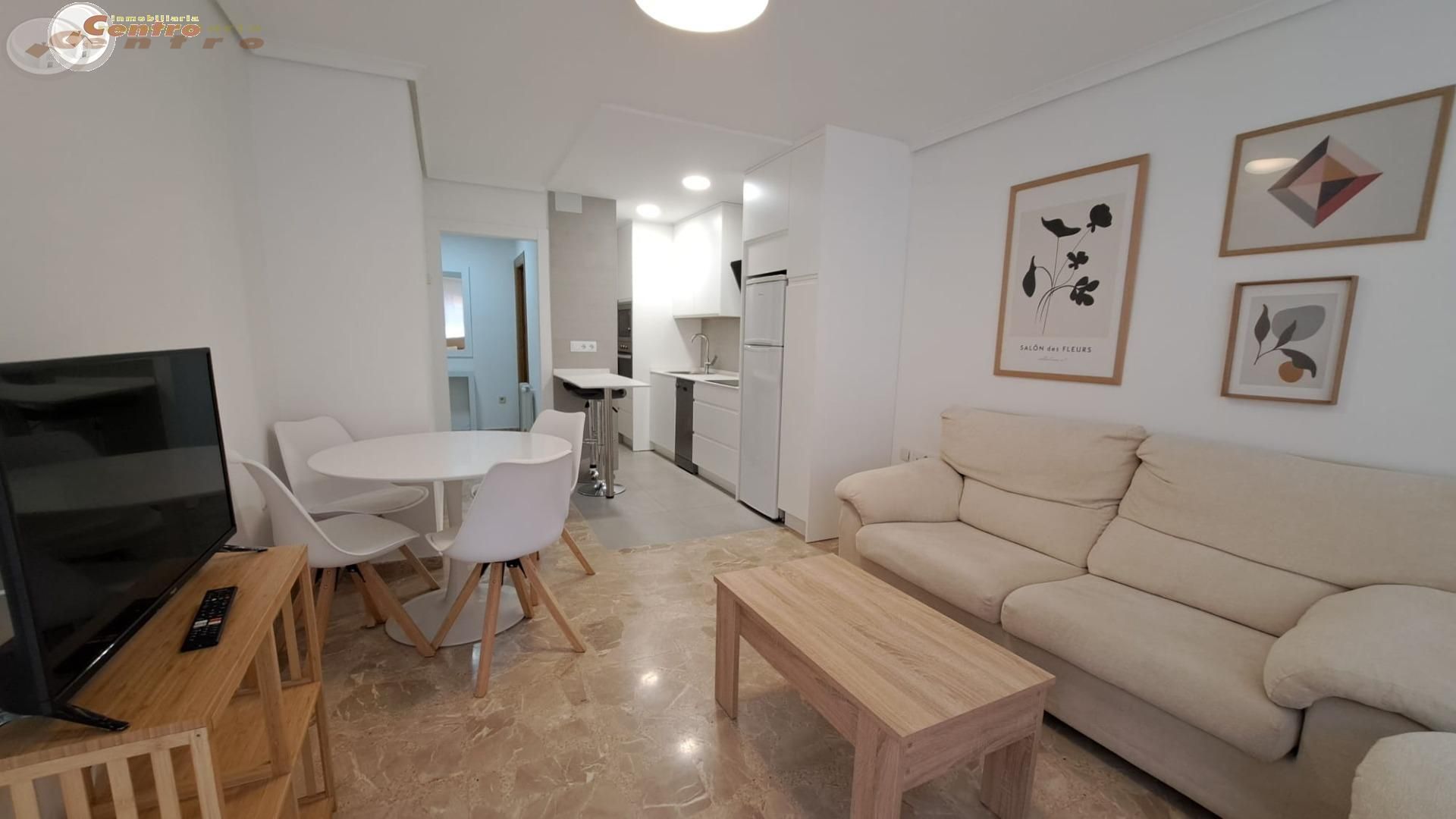 Living room of Apartment to rent in  Albacete Capital  with Heating, Furnished and Pets allowed