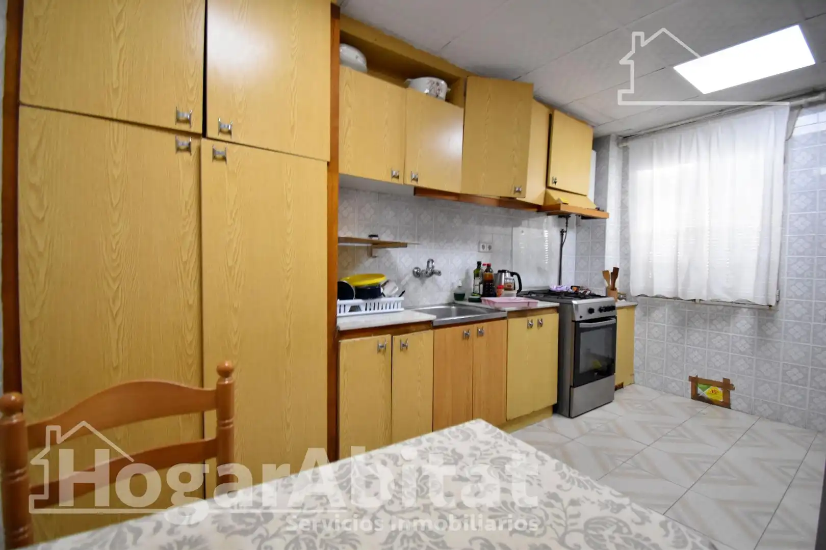 Cocina de Ático en venta en Oliva con Terraza y Amueblado