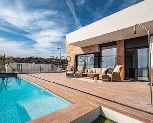 Terrassa de Casa o xalet de lloguer en Finestrat amb Aire condicionat, Piscina i Balcó