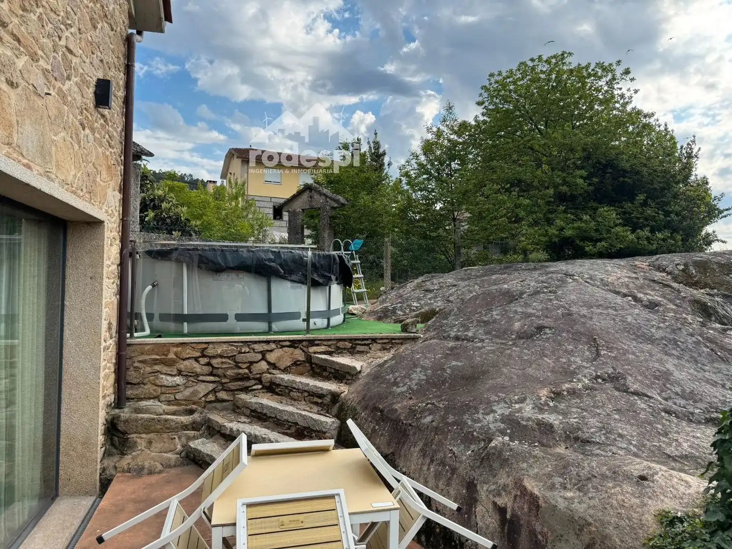 Terrassa de Casa o xalet en venda en Arbo amb Terrassa, Traster i Piscina